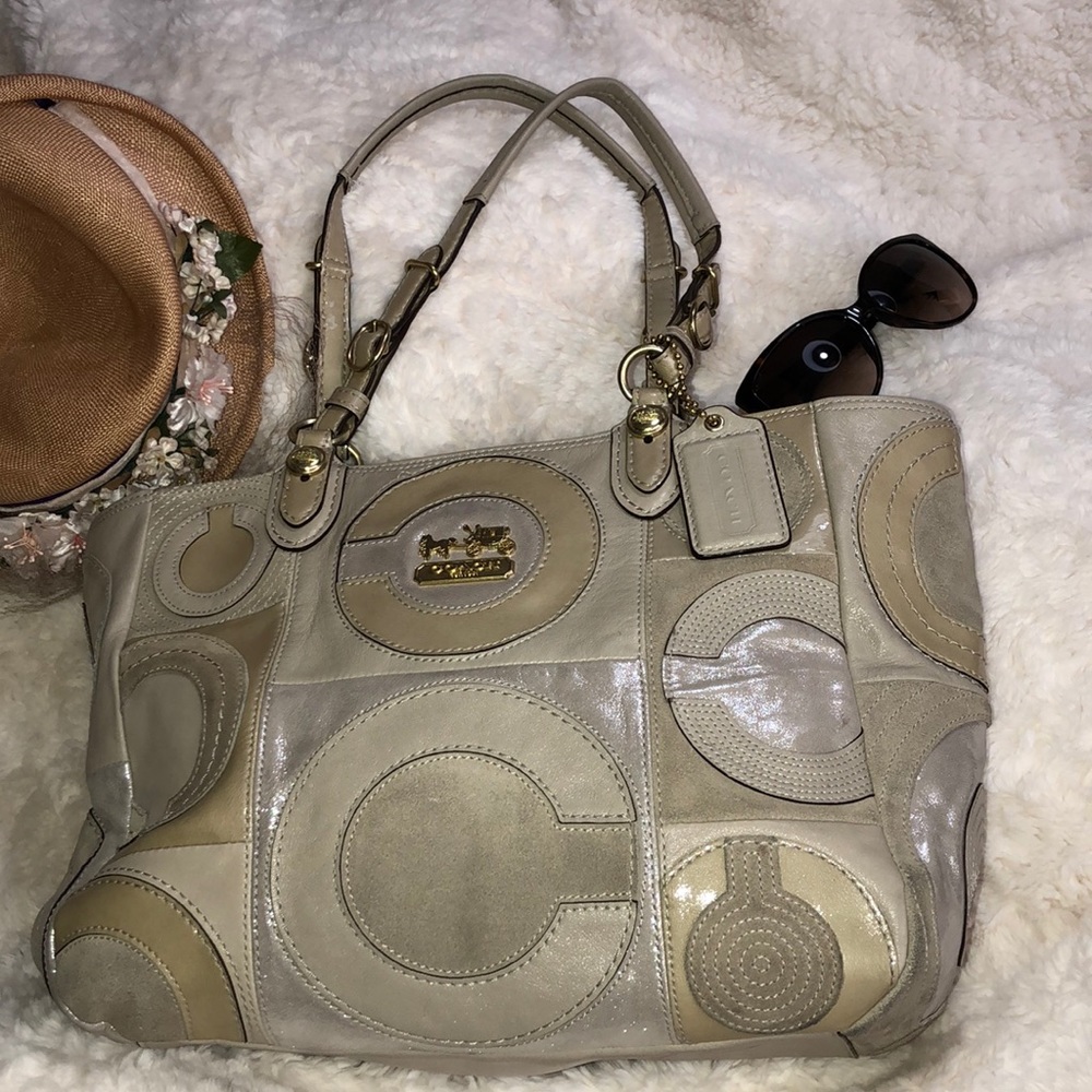 COACH LEATHER HANDBAG - Picture 3 of 17